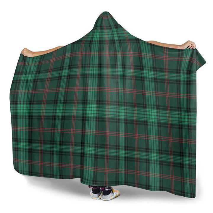 Scottish Ross Hunting Modern Clan Tartan Hooded Blanket Tartan Plaid 3