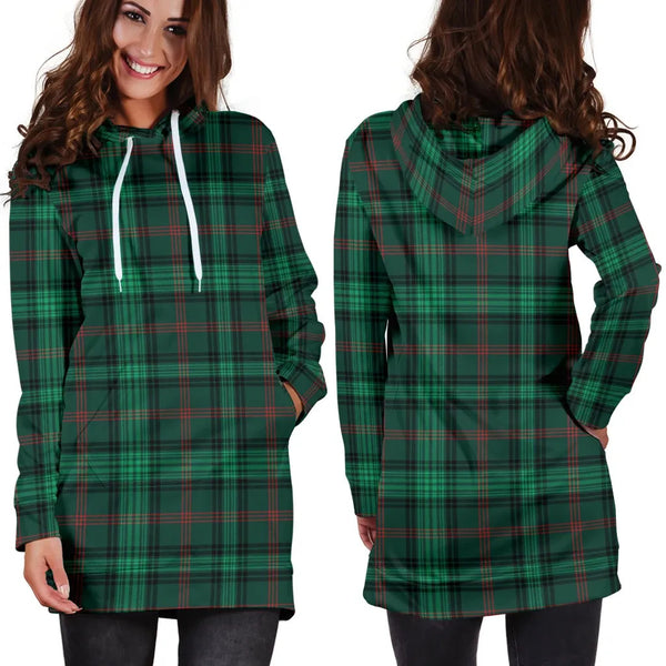 Scottish Ross Hunting Modern Clan Tartan Hoodie Dress
