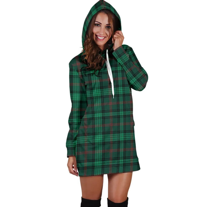 Scottish Ross Hunting Modern Clan Tartan Hoodie Dress