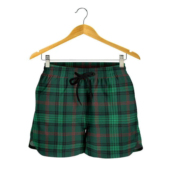 Scottish Ross Hunting Modern Clan Tartan Women Shorts
