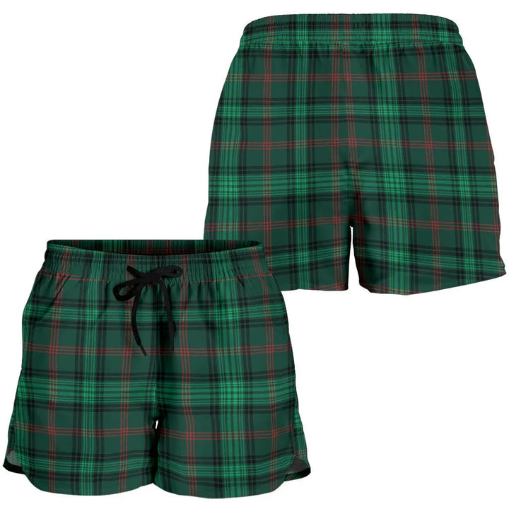 Scottish Ross Hunting Modern Clan Tartan Women Shorts