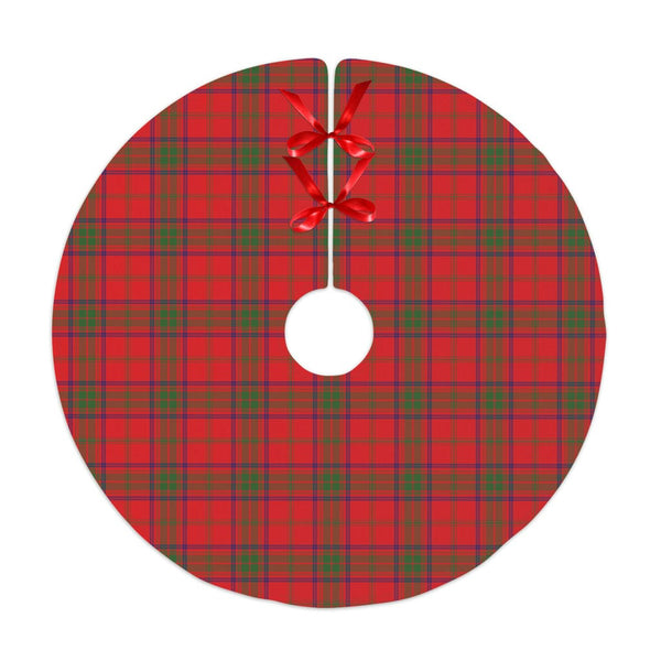 Scottish Ross Modern Clan Tartan Christmas Tree Skirt No Tassels 1 Tartan Plaid