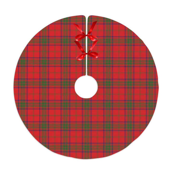 Scottish Ross Modern Clan Tartan Christmas Tree Skirt No Tassels 1 Tartan Plaid
