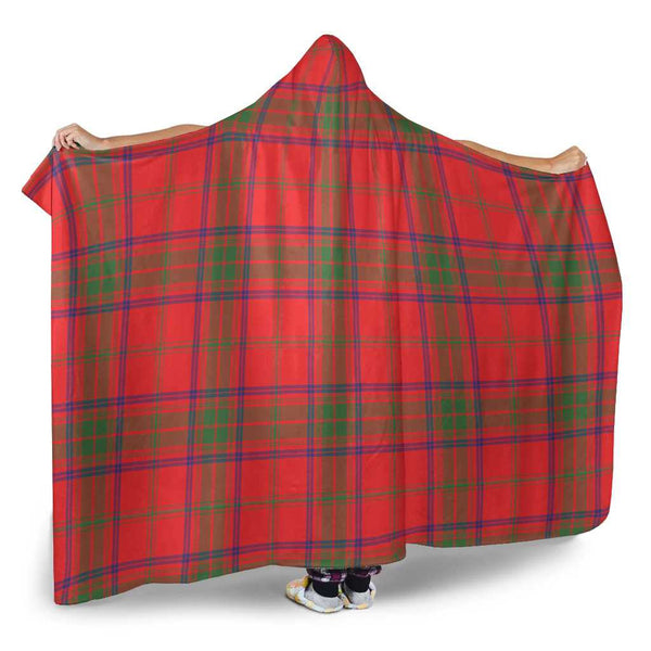 Scottish Ross Modern Clan Tartan Hooded Blanket Tartan Plaid 2
