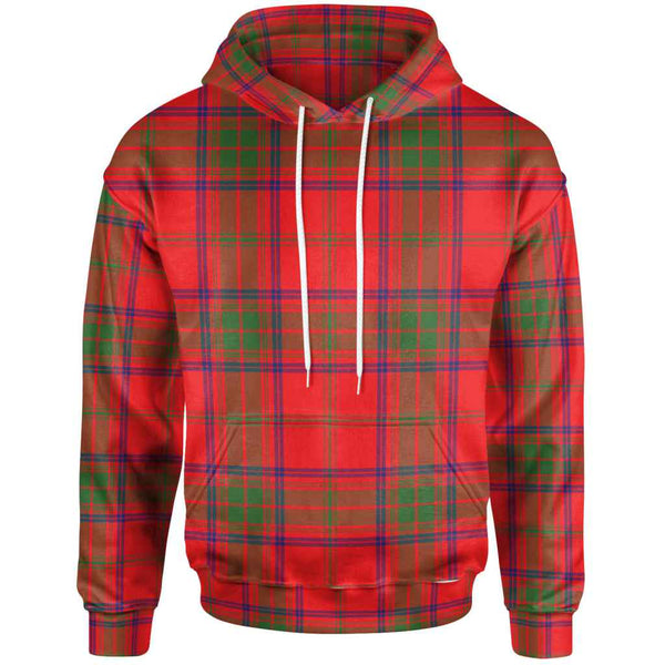 Scottish Ross Modern Clan Tartan Hoodie Front Side Tartan Plaid