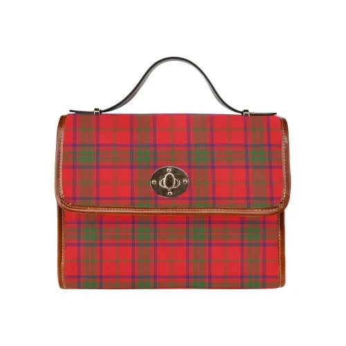 Scottish Ross Modern Clan Tartan Waterproof Canvas Bag Tartan Plaid 2