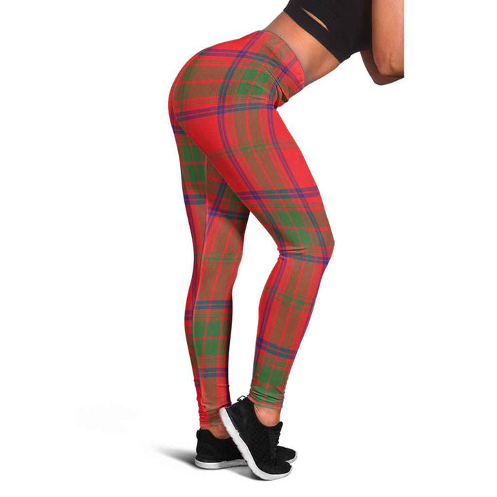 Scottish Ross Modern Clan Tartan Women Leggings Tartan Plaid 1