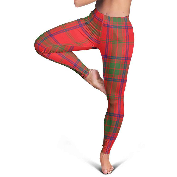Scottish Ross Modern Clan Tartan Women Leggings Tartan Plaid 5