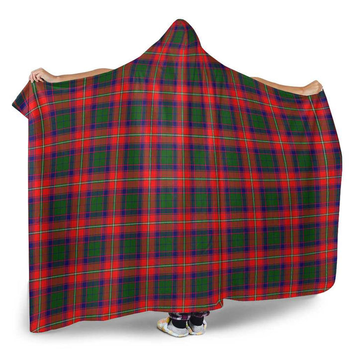 Scottish Roxburgh District Clan Tartan Hooded Blanket Tartan Plaid 2