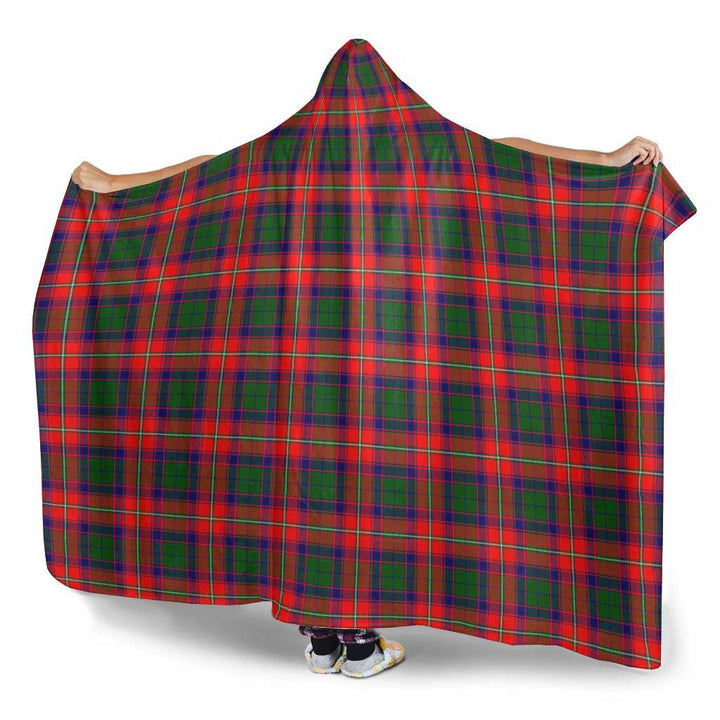 Scottish Roxburgh District Clan Tartan Hooded Blanket Tartan Plaid 3
