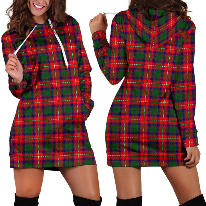 Scottish Roxburgh District Clan Tartan Hoodie Dress