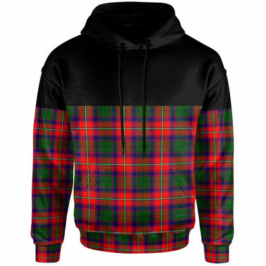 Scottish Roxburgh District Clan Tartan Hoodie - Horizontal Style Front Side Tartan Plaid