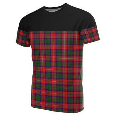 Scottish Roxburgh District Clan Tartan T-Shirt Horizontal Style Front Side Tartan Plaid