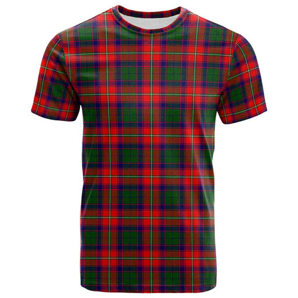 Scottish Roxburgh District Clan Tartan T-Shirt Front Side Tartan Plaid