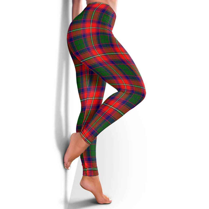 Scottish Roxburgh District Clan Tartan Women Leggings Tartan Plaid 4
