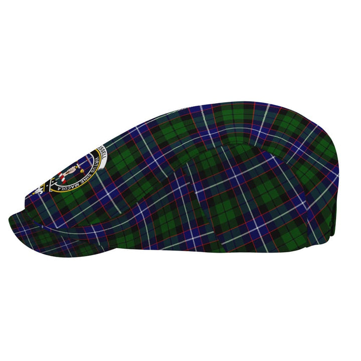 Scottish Russell Clan Crest Tartan Flat Cap Tartan Plaid 3