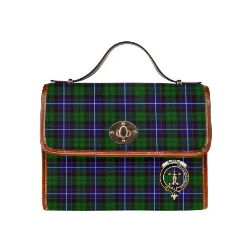 Scottish Russell Clan Crest Tartan Waterproof Canvas Bag Tartan Plaid 2