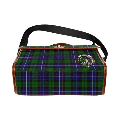Scottish Russell Clan Crest Tartan Waterproof Canvas Bag Tartan Plaid 5