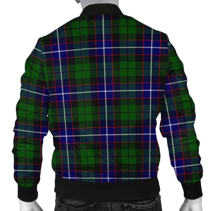 Scottish Russell Modern Clan Tartan Bomber Jacket Tartan Plaid 3