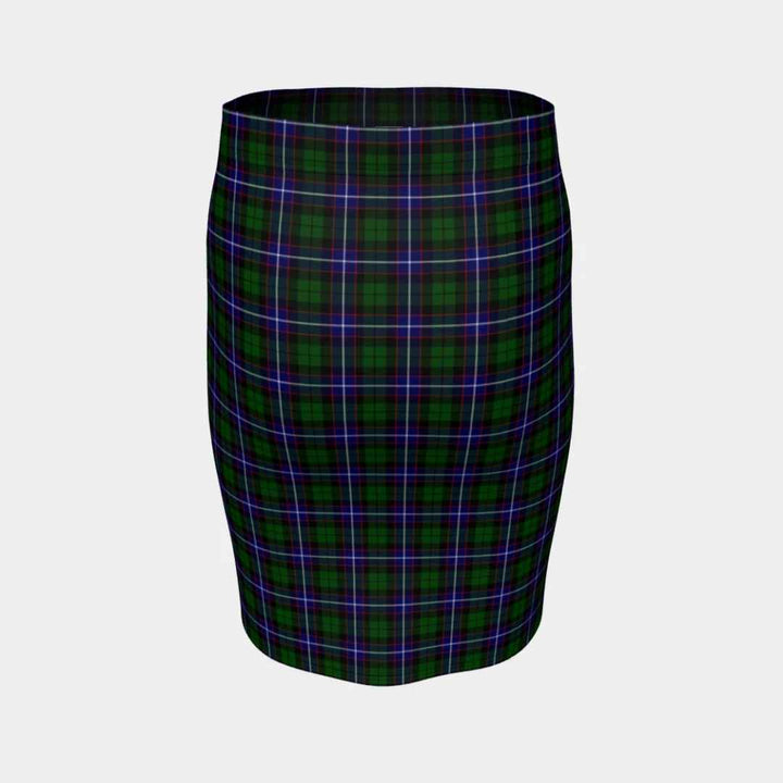 Scottish Russell Modern Clan Tartan Fitted Skirt Tartan Plaid 4