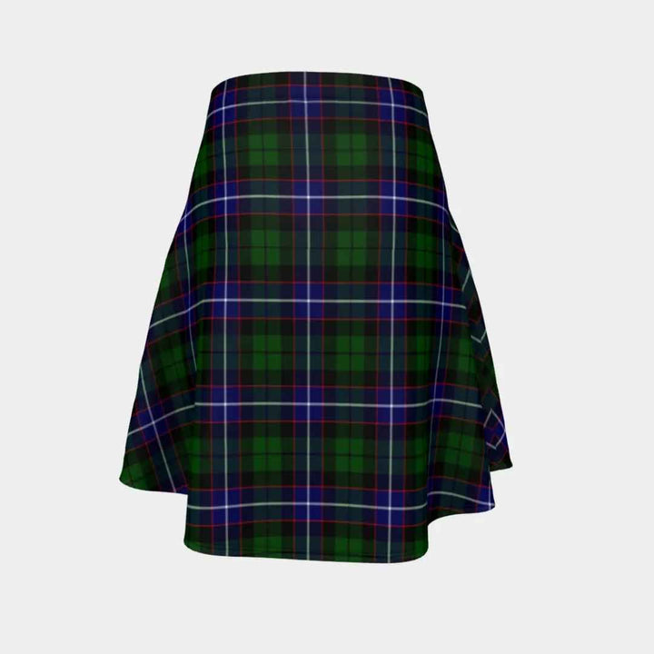 Scottish Russell Modern Clan Tartan Flare Skirt Tartan Plaid 4