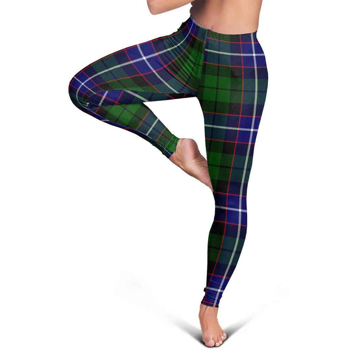 Scottish Russell Modern Clan Tartan Women Leggings Tartan Plaid 5