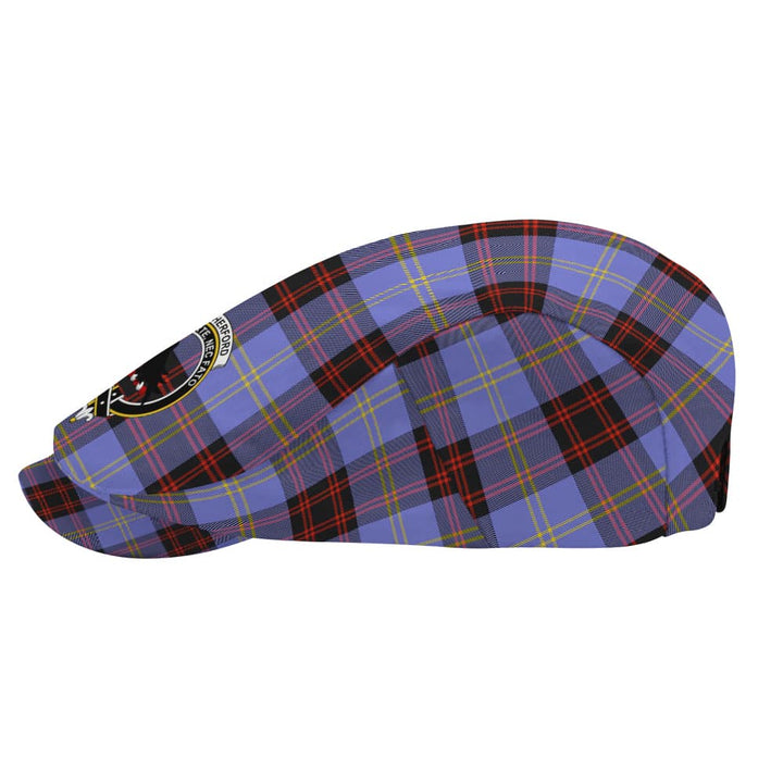 Scottish Rutherford Clan Crest Tartan Flat Cap Tartan Plaid 3