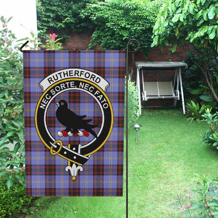 Scottish Rutherford Clan Crest Tartan Garden Flag Tartan Plaid 2