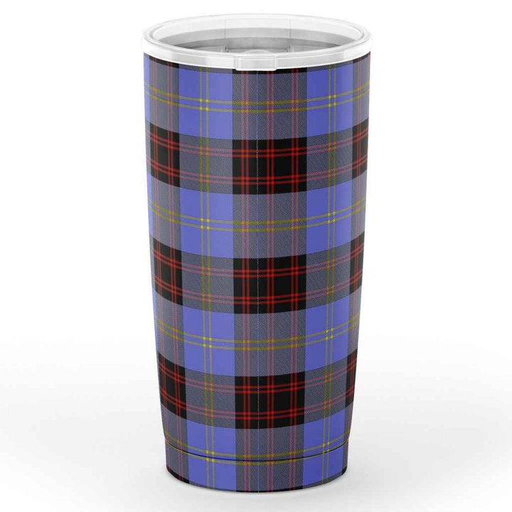 Scottish Rutherford Clan Crest Tartan Insulated Tumbler Tartan Plaid 2
