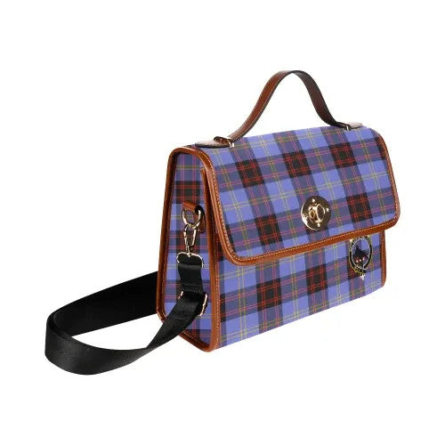 Scottish Rutherford Clan Crest Tartan Waterproof Canvas Bag Tartan Plaid 3