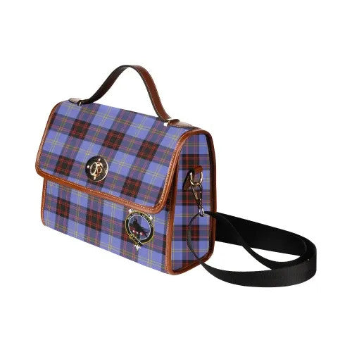 Scottish Rutherford Clan Crest Tartan Waterproof Canvas Bag Tartan Plaid 4