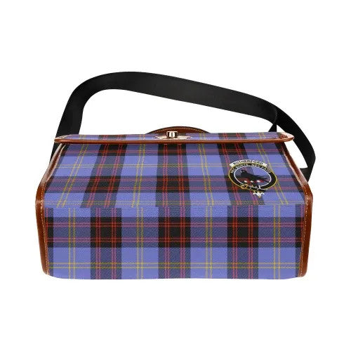 Scottish Rutherford Clan Crest Tartan Waterproof Canvas Bag Tartan Plaid 5