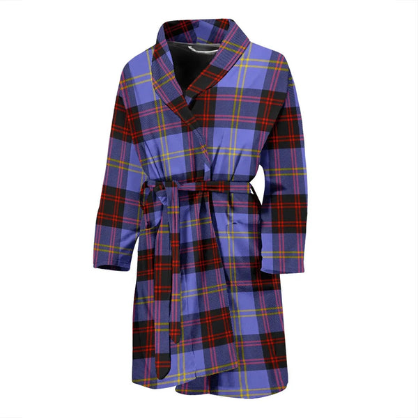 Scottish Rutherford Clan Tartan Bathrobe 2