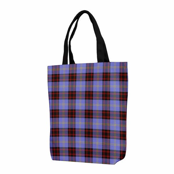 Scottish Rutherford Clan Tartan Canvas Bag With Shoulder Strap Tartan Plaid 1