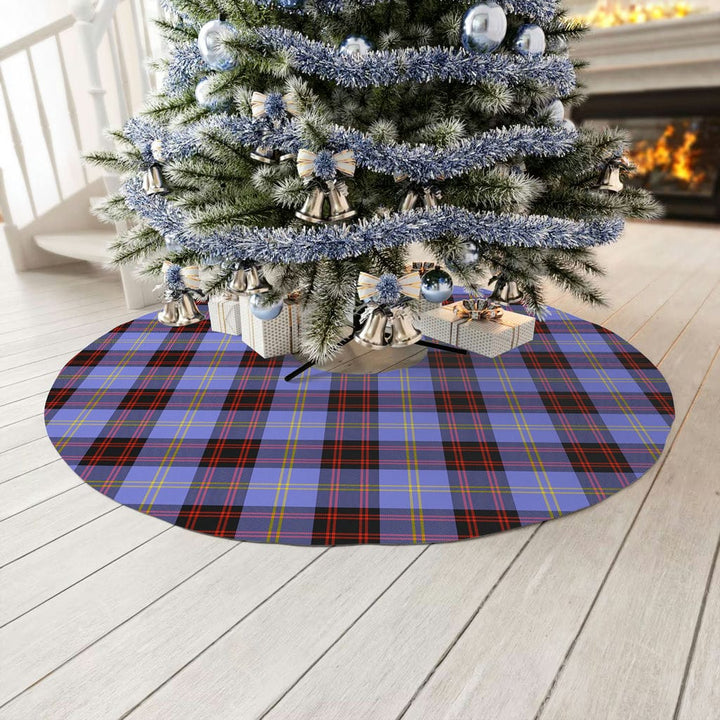 Scottish Rutherford Clan Tartan Christmas Tree Skirt No Tassels 3 Tartan Plaid