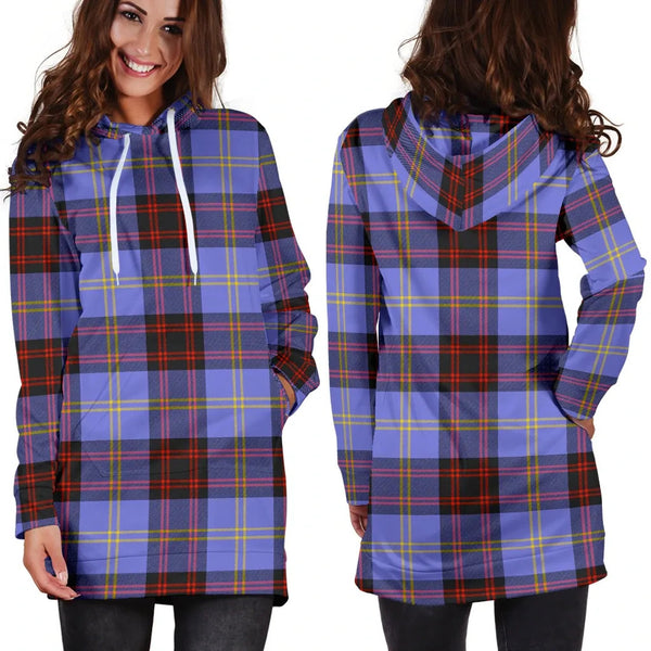 Scottish Rutherford Clan Tartan Hoodie Dress