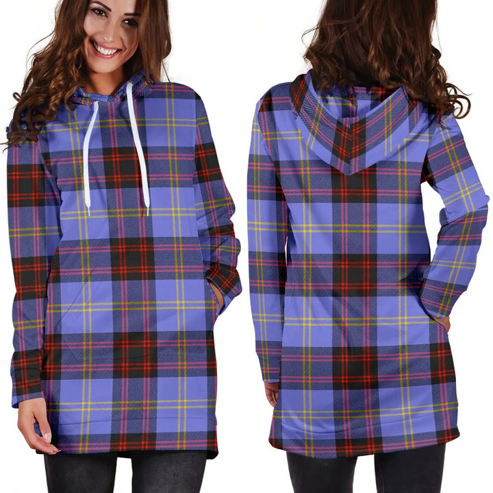 Scottish Rutherford Clan Tartan Hoodie Dress