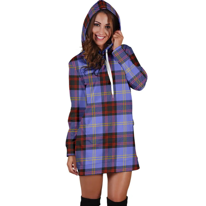 Scottish Rutherford Clan Tartan Hoodie Dress