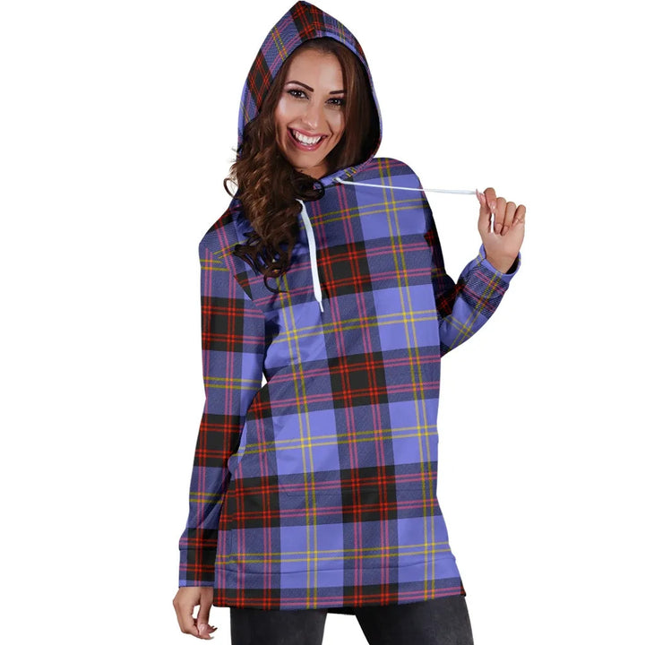 Scottish Rutherford Clan Tartan Hoodie Dress