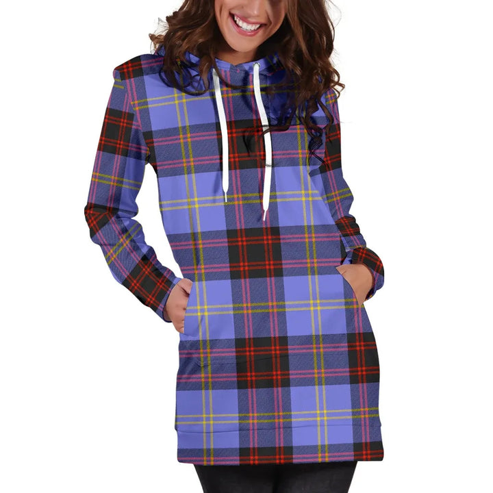 Scottish Rutherford Clan Tartan Hoodie Dress