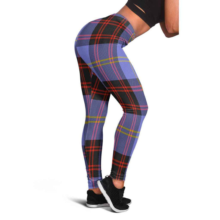 Scottish Rutherford Clan Tartan Women Leggings Tartan Plaid 1