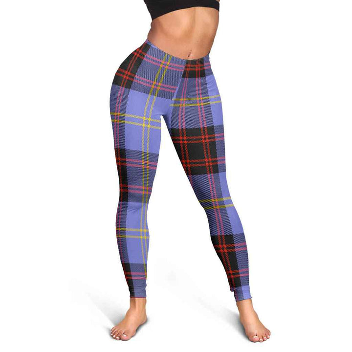 Scottish Rutherford Clan Tartan Women Leggings Tartan Plaid 3