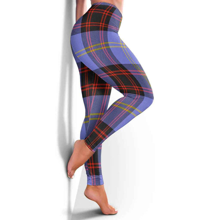 Scottish Rutherford Clan Tartan Women Leggings Tartan Plaid 4