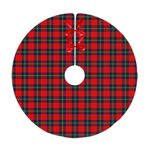 Scottish Ruthven Modern Clan Tartan Christmas Tree Skirt No Tassels 1 Tartan Plaid