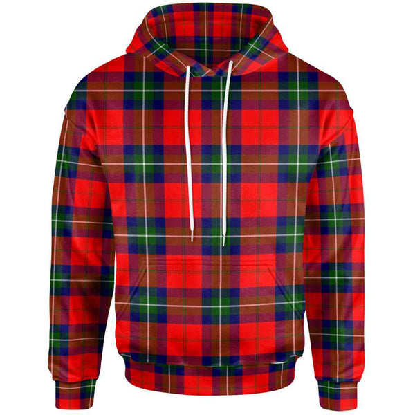 Scottish Ruthven Modern Clan Tartan Hoodie Front Side Tartan Plaid