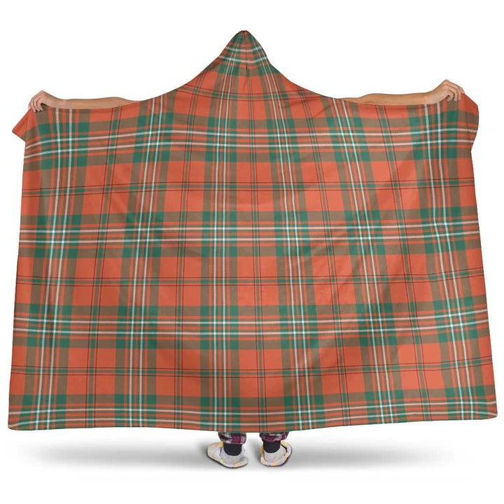 Scottish Scott Ancient Clan Tartan Hooded Blanket Tartan Plaid 1