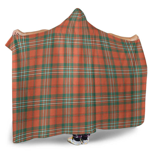 Scottish Scott Ancient Clan Tartan Hooded Blanket Tartan Plaid 2