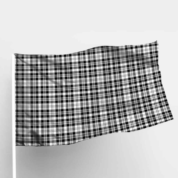 Scottish Scott Black & White Modern Clan Tartan Flag Parade Tartan Plaid 1
