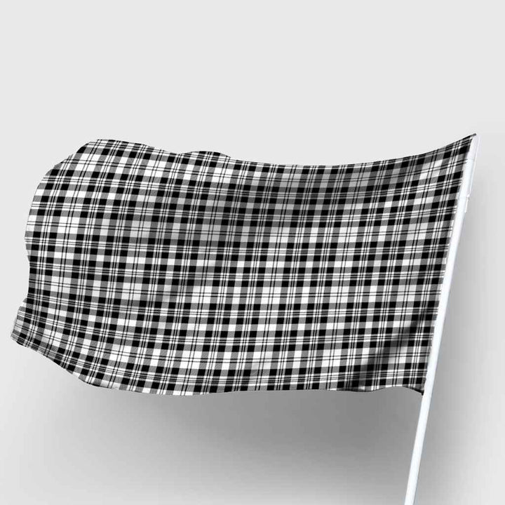 Scottish Scott Black & White Modern Clan Tartan Flag Parade Tartan Plaid 2