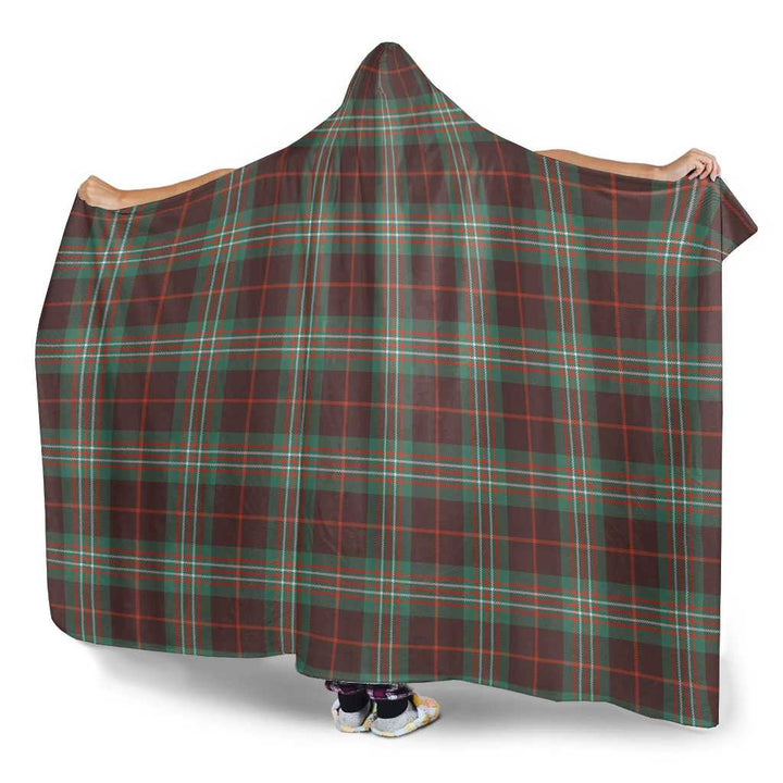 Scottish Scott Brown Ancient Clan Tartan Hooded Blanket Tartan Plaid 3